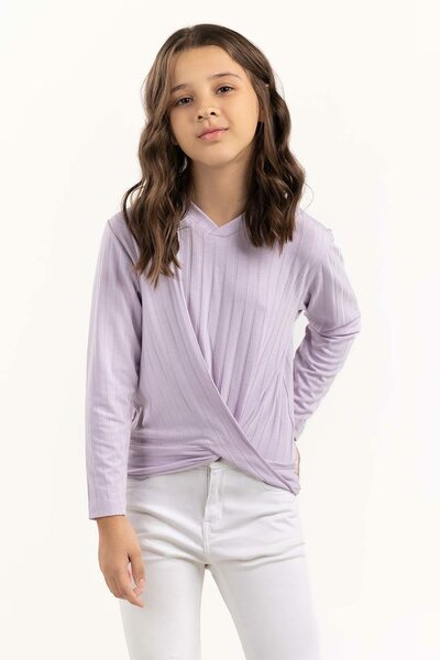 Junior Girl Lilac Sweatshirt