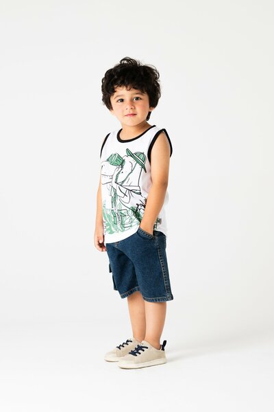 Boys Dino Discovery Tank Top