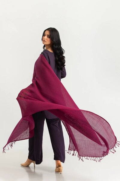 Acrylic Dyed Shawl
