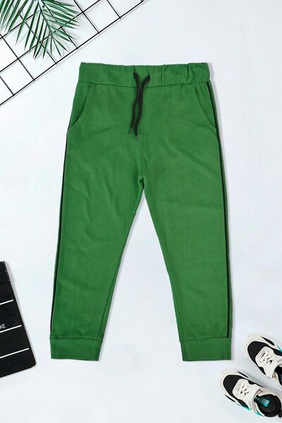 Top Shop Kid's Contrast Side Panel Design Jogger Pants