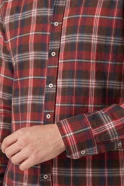 Polo Republica Men's Heritage Tartan Casual Shirt