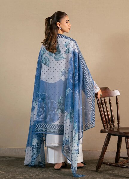 Layana by Xenia Formals Unstitched Embroidered Lawn 3 Piece Suit XE26ULL D-11 Hasti - Summer Collection