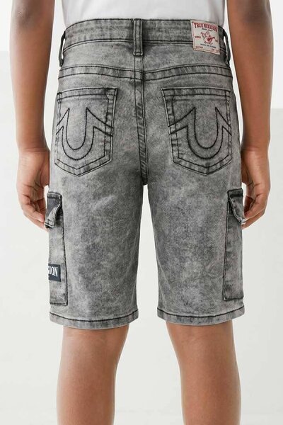 TR Boy's Denim Cargo Shorts