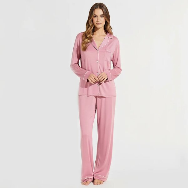 VYBE - PJ SET (Dark Pink)