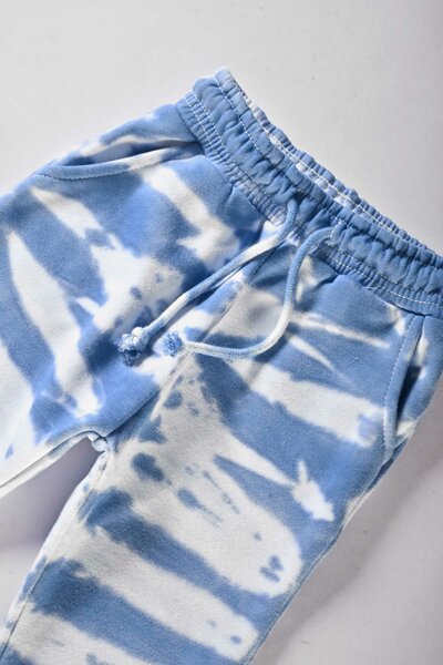Max 21 Kid's Tie And Dye Style Fleece Sweat Pants