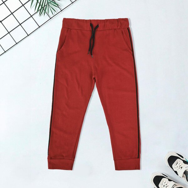 Top Shop Kid's Contrast Side Panel Design Jogger Pants