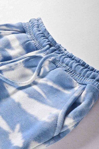 Max 21 Kid's Tie And Dye Style Fleece Sweat Pants