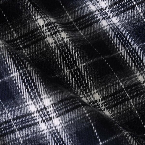 Boys Flannel Casual Shirt Baseball - GREY