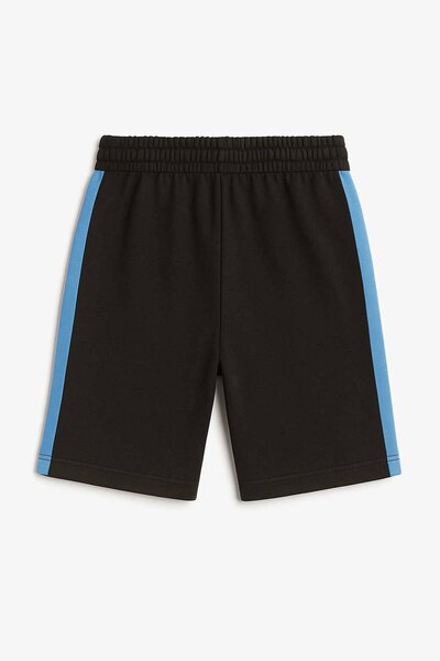Men's Contrast Panel Pique Shorts