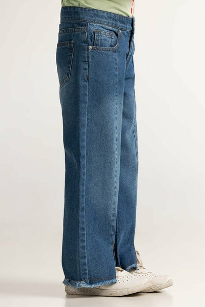 Toddler Girl Blue Basic Jeans