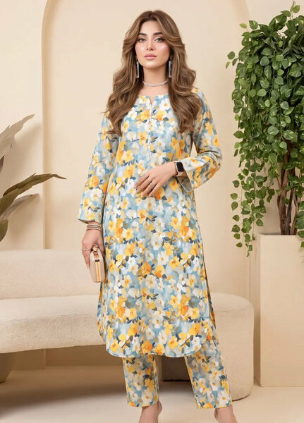 Salitex Unstitched Printed Lawn 2 Piece Suit SUNS82AG2015 Summer Collection