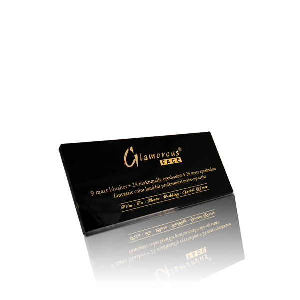 Glamorous Face - 24+24+9 Matte, Velvet Eyeshade & Blushon Kit