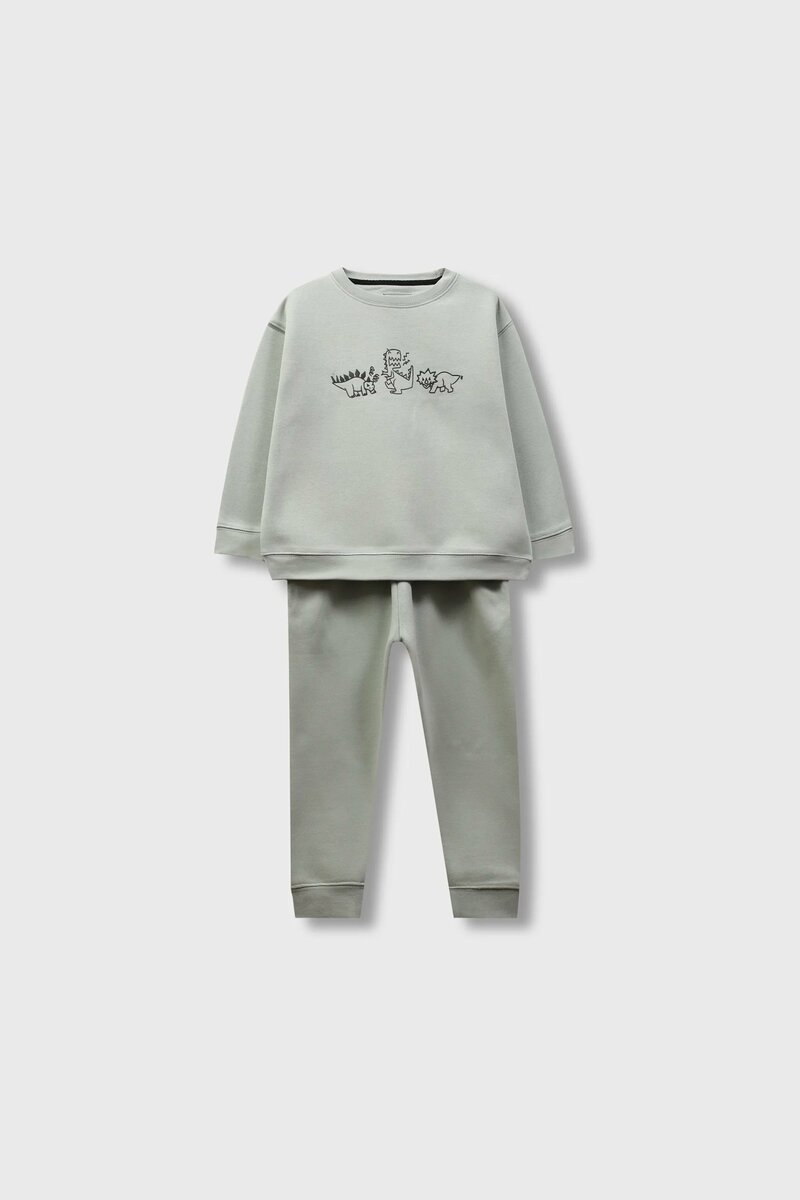Boys Dino Fleece Co-Ord Set