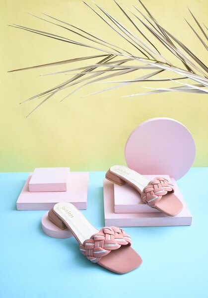 JackJees Crossover Flats Pink