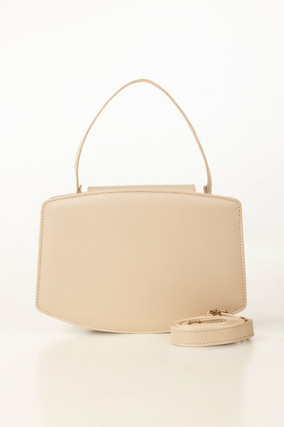Beige Handbag