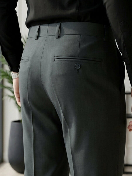 Forest Green Executive Formal Dress Pant (FDT-419)