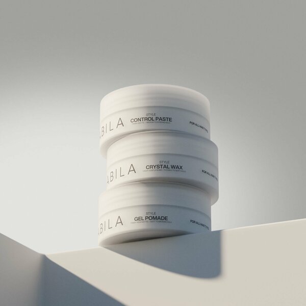 NABILA - Gel Pomade | Soft-Medium Hold Semi-Matte Styling Gel | 100Ml