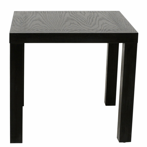 Honey Comb Black Side Table