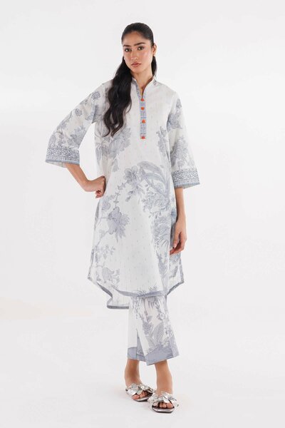 Stitched Printed Shirt + Culotte