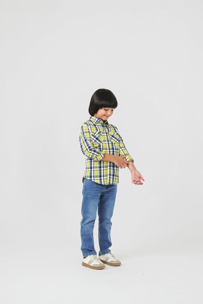 Sunny Plaid Cotton Shirt