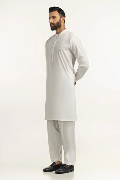 Regular Fit Embroidered Suits