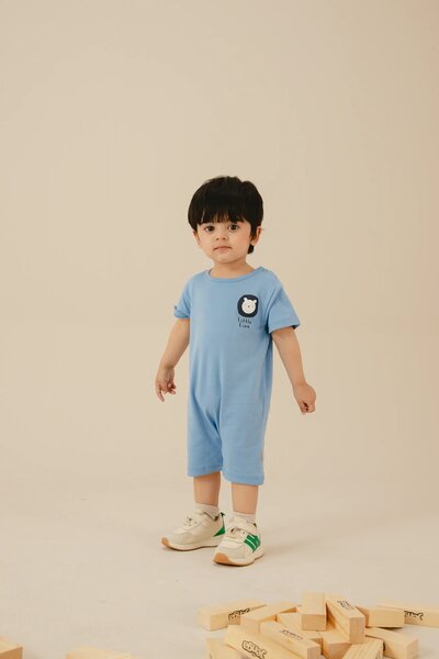 Boys Cub & Dino Romper Set (Pack of 2)