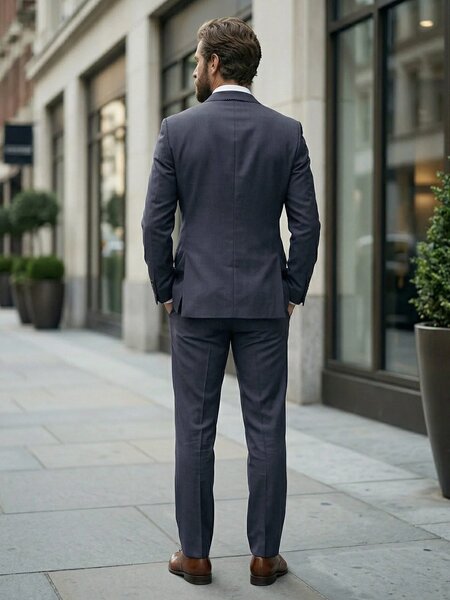 Dark Grey Two Piece Suit (SF-156)