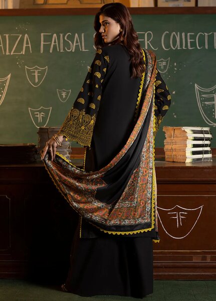Maya By Faixa Faixal Embroidered Schiffli Suit Unstitched 3 Piece FFX24M Clara - Summer Collection