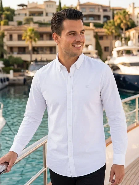 White Oxford Shirt (CSB-337)
