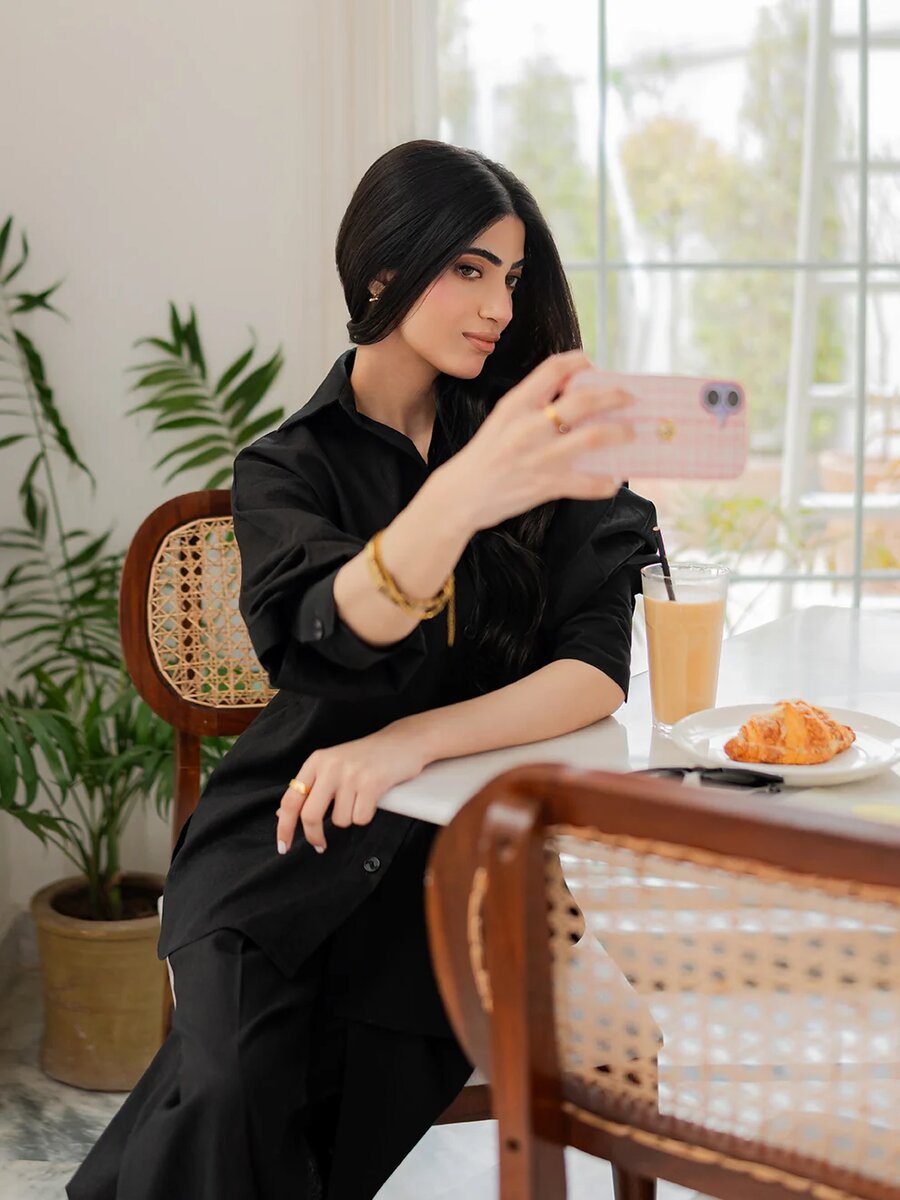 Midnight - 2Pcs Linen Set