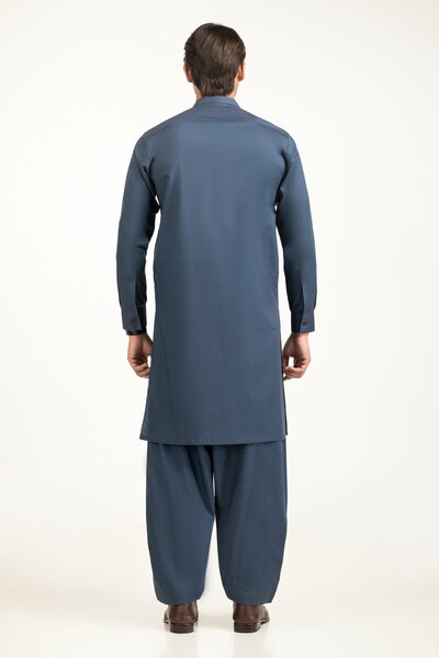 Regular Fit Embroidered Suits