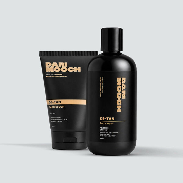 De-Tan Body Wash + De-Tan Sunscreen