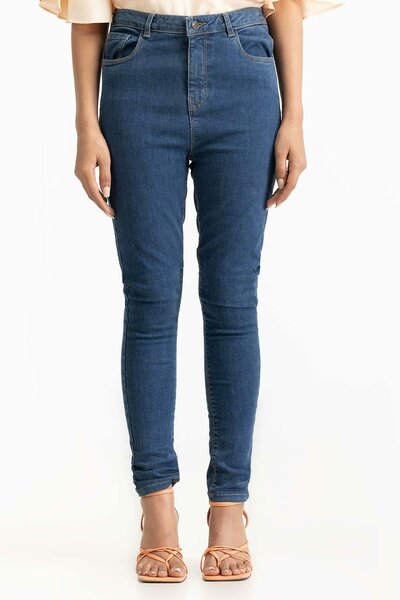 Dark Blue Denim Jeans