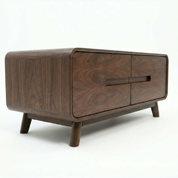 Nysa Solid Wood Coffee Table with Drawers