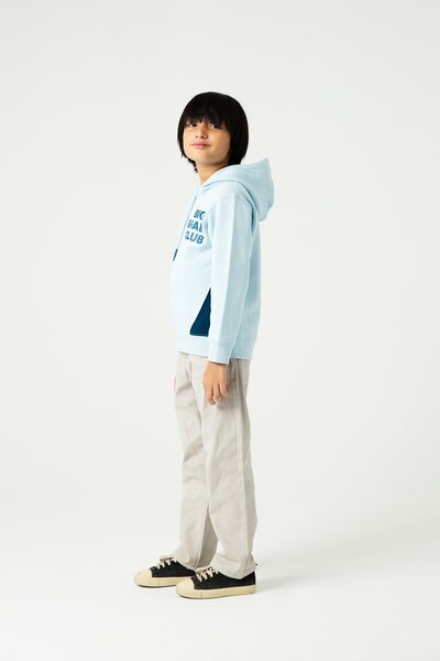 Boys Aqua Blue Goals Club Hoodie