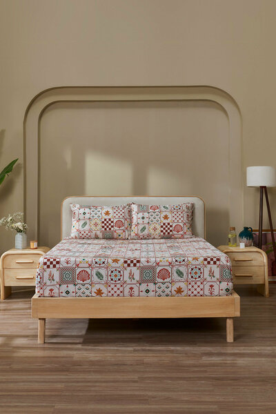 Marine Tiles T-150 Bed Sheet Set