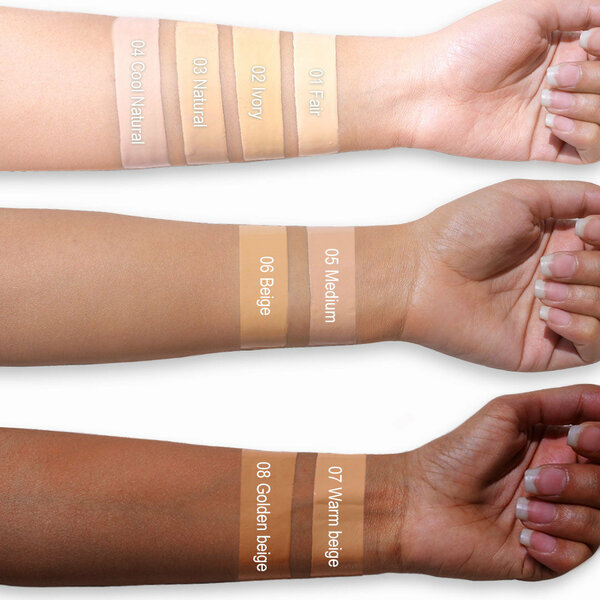 BBA By Suleman - Radiant Foundation - 8 Golden Beige