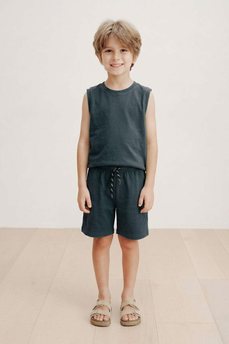 Tiny Teens Kid's Sleeveless Twin Set