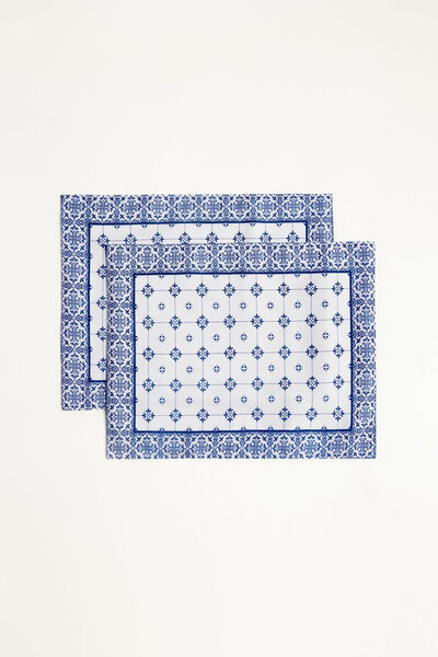 Estate Blue 2pcs Placemats