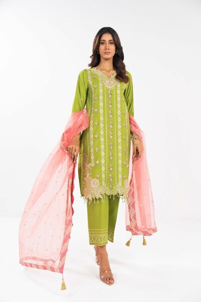 RTS | SHIRT, TROUSER & DUPATTA
