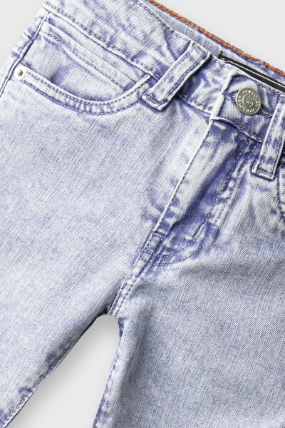 Boys Light Blue Slim Fit Jeans