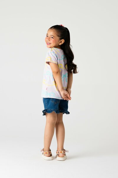 Girls Lilac Ribbon Lane T-shirt