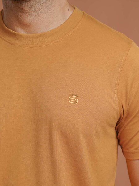 Mustard Basic T-Shirt (TEE-331)