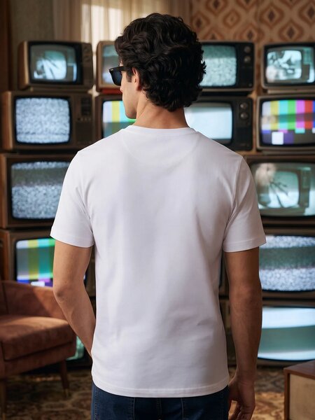 White Basic T-Shirt (TEE-508)