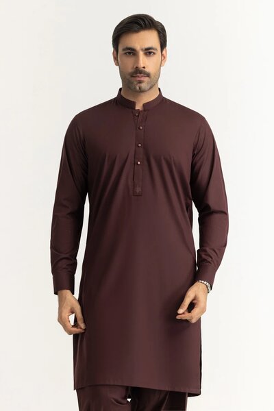 Regular Fit Embroidered Suits