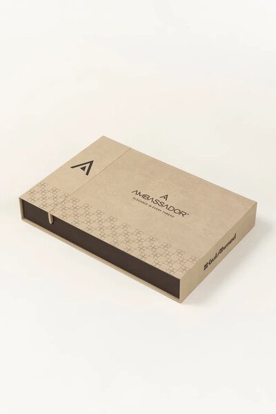 Ambassador Unstitched Fabric Blended with Gift Box -N