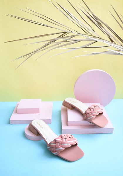 JackJees Crossover Flats Pink