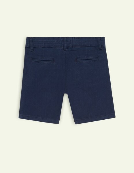 Ixample Boys RTW Solids Cotton Twill 1 Piece Navy Chino Short - Casual Collection