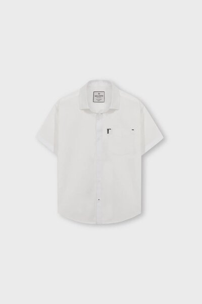 Boys Cloud Squad Cotton Shirt