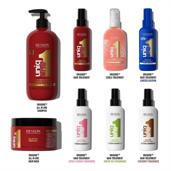 Revlon Professional UniqONE Foam Treatment - 200ml - "All-in-One" 10 Benefits Hair Serum - Classic Fragrance